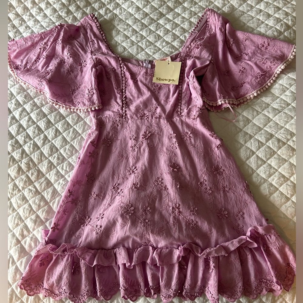 Showpo pink dress.